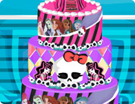 Jeu Gateau de mariage a Monster High