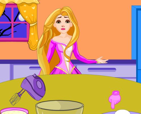 Jeu Raiponce cuisine du chocolat