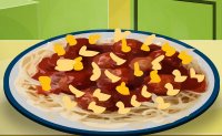 Jeu Cuisine spaghetti viande