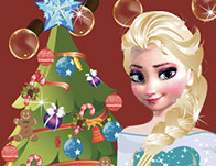 Jeu Magasinage de Noel avec Elsa