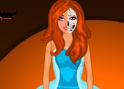 Jeu Barbie Halloween gâteau