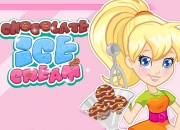 Jeu Barbie adore la crème glacé au chocolat