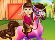Jeu Bébé Barbie Poney