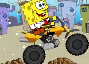 Jeu Bob l'éponge Moto Bike de neige