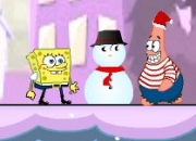 Jeu Bob l'éponge Patrick Aventure Neige
