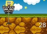 Jeu Bob l'éponge dans une mine d'or