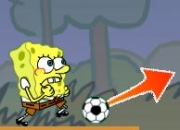 Jeu Bob l'éponge joue au Foot
