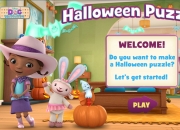 Jeu Casse-tête d'halloween avec la docteure