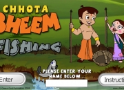 Jeu Chhota Bheem fait de la pêche