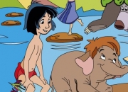 Jeu Coloriage Livre de la jungle en ligne