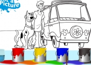 Jeu Coloriage Scooby-doo