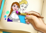 Jeu Coloriage la Reine des neiges