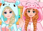 Jeu Construit la chambre de Elsa et Anna