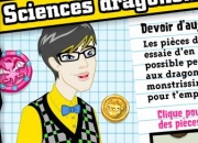 Jeu Devoir de Science Monster High