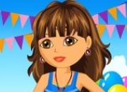 Jeu Dora Habillage à son anniversaire