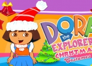 Jeu Dora Noel et les costumes