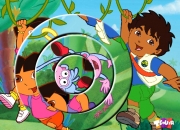 Jeu Dora Puzzle Rotation