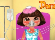 Jeu Dora a eu un coup de soleil