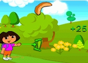 Jeu Dora attrape les fruits