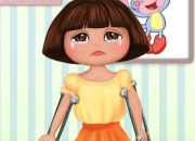 Jeu Dora au docteur pour sa jambe