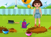 Jeu Dora au jardin 2