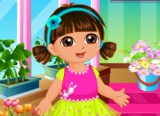 Jeu Dora au magasin de fleurs