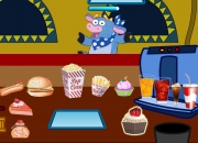 Jeu Dora au restaurant