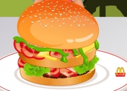 Jeu Dora au restaurant de hamburger