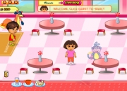 Jeu Dora gère un restaurant familiale