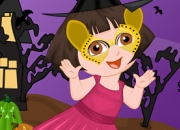 Jeu Dora halloween habillage