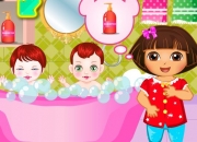 Jeu Dora la gardienne de bébé