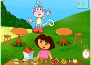 Jeu Dora la serveuse