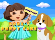 Jeu Dora lave son chien