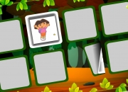Jeu Dora mémoire image semblable