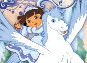 Jeu Dora sauve la princesse des neiges
