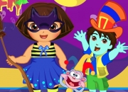 Jeu Dora se prépare pour l'Halloween