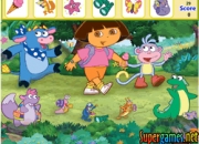 Jeu Dora trouve les objects cachés