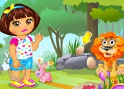 Jeu Dora une journée de pâques