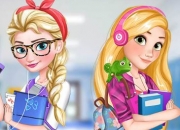Jeu Elsa et Raiponce Princesse