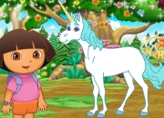 Jeu Forêt enchantée avec Dora
