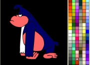 Jeu Gorille coloriage