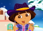 Jeu Habillage Dora pour l'hiver