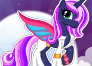 Jeu Habillage de Princesse Luna Mon petit Poney