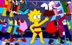 Jeu Habillage pour fille Lisa Simspons