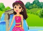 Jeu Habiller la grande Dora
