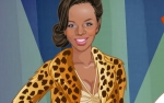 Jeu habillage de star Rihanna