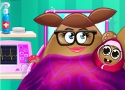 Jeu La naissance d'un bébé Pou