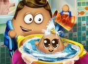 Jeu Laver bébé Pou