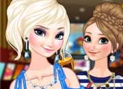 Jeu Les soeurs Reine des neiges au cinéma