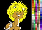 Jeu Coloriage Lion